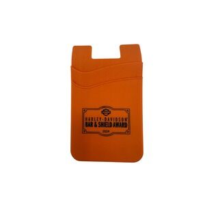 Harley-Davidson Phone Wallet Unisex OS Orange Bar & Shield Award 2024